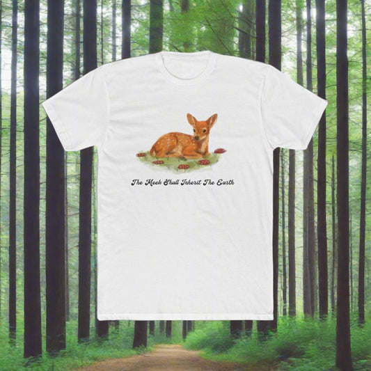 The meek will inherit the earth t shirt