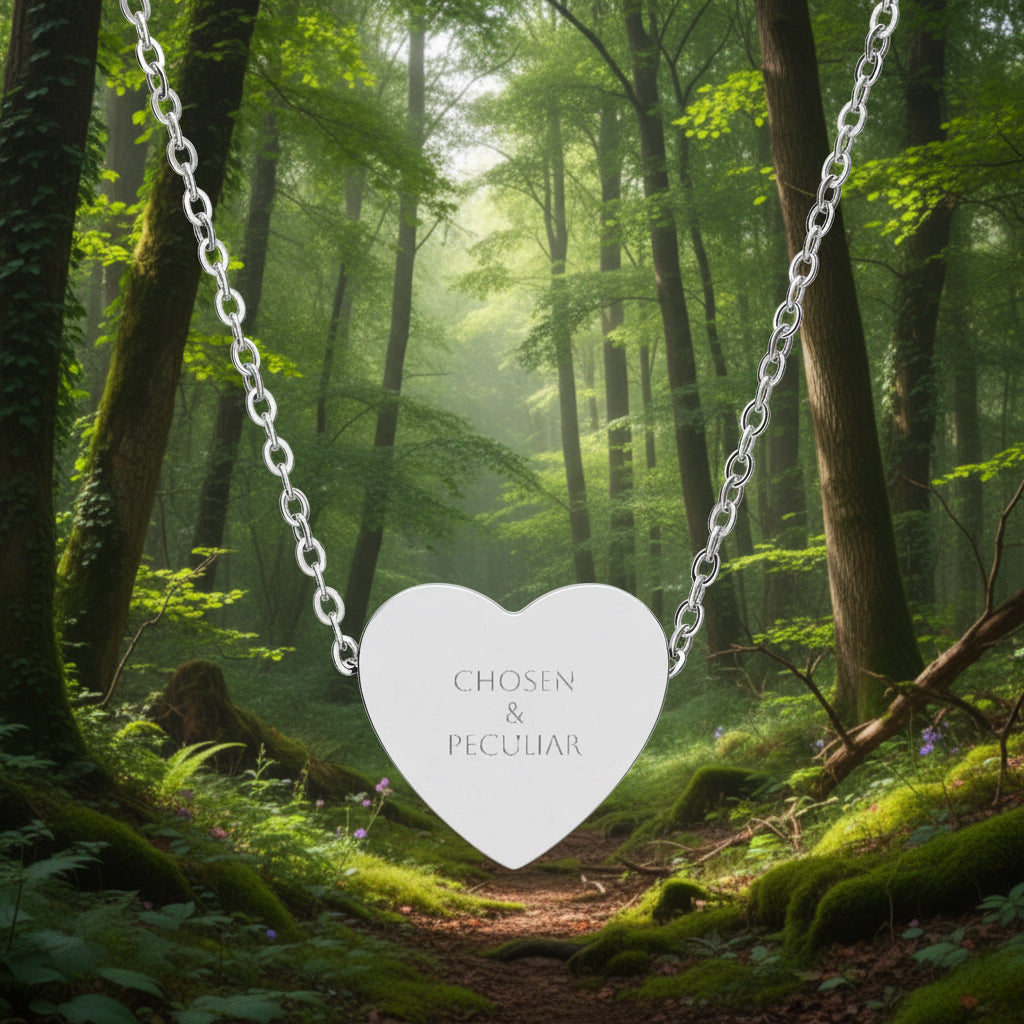 Heart Necklace (Engraving)