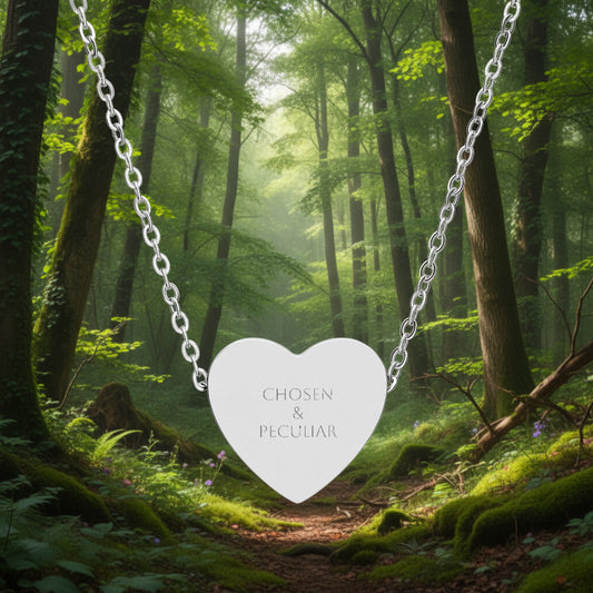 Heart Necklace (Engraving)