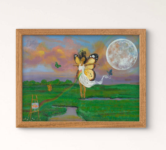 Becoming original painting